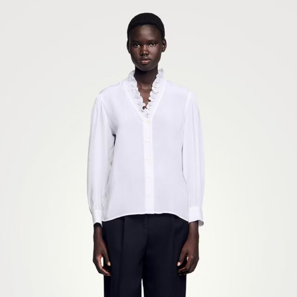 99% NEW SANDRO SHIRT